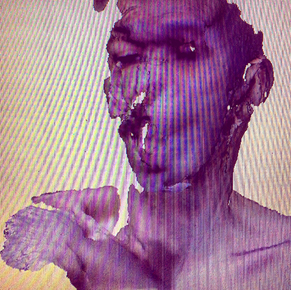 Interrupted 3D scan by artist Paul Coombs